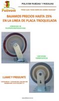 RUEDAS PLACA TROQUELADA (PROMOCION)